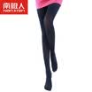Antarctic Nanjiren spring&autumn thick stockings pantyhose female anti-hook velvet base slimming leg socks 80D wine red pantyhose all yards