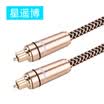 Chongbo Cinyobo CYB-GX-JS digital digital fiber audio cable amplifier DVD player home theater audio cable square mouth audio cable gold 1 meter