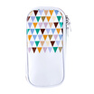 Kinbor leather pencil bag female small fresh stationery bag storage bag school supplies hot air balloon DTB6243
