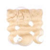 9A 613 Blonde Lace Frontals With Baby Hair 134 Ear To Ear Body Wave Lace Frontal Closure Brazilian virgin Hair Extensions