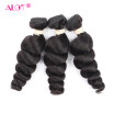 Alot Peruvian Loose Wave Hair 3 bundles 8-28 inch 100 Remy Human Hair unprocessed human hair