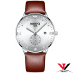 Fashionable Simple Waterproof Watches Nibosi Wrist Watch Leather Strap Genuine Quartz Wristwatch Brand Men Watch Luxury Casual