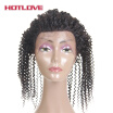 HOTLOVE Hair 2242 Pre Plucked 360 Lace Frontal Closure Kinky Curly Malaysian Virgin Human Hair With Baby Hair Natural Hairline