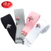 Langsha girls leggings spring&autumn childrens wear childrens pants spring female baby wearing thin long pants black XL 140-160cm