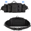 Mens Tactics Military Waist Pack Bag High Quality Nylon Hip Belt Pocket Military Messenger Bag Hunt Waist Bag