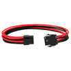 GELID CPU power supply 8pin extension cord red black 8pin-44pin power cord 40cm length GC8P-R