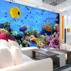 Custom 3D Mural Wallpaper For Kids Room Underwater World Childrens Room Living Room Sofa TV Background Photo Wallpaper Walls