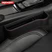 Rapid car seat quilted storage box car gap box car built-in bag storage box creative multi-function car supplies water cup upgrade models brown master driving