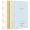 Deli deli 4 Pack A560 Zhang Le Su series Notebook Notepad Coil This spiral soft copy LA560-01JY