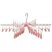 clothespin windproof collapsible cool drying rack Ouer color