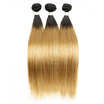 virgin hair extension 2 tone color ombre hair extension 3pieces lot 1B 27 Brazilian human hair saw in wave