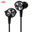 Jiewei Shi JVC FX77X bass fashion music headphones black silver