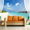 Custom 3D Photo Wallpaper Beach Seaview Large Wall Painting Living Room Sofa Bedroom TV Background Decoration Wallpaper Murale