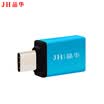Jinghua JH 0757Type-C Adapter Type-C USB30 Converter OTG Converter Support Music as 1S2ProMax Millet 4C5 Huawei P9 Glory Blue