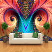 Personalized Customization Art Abstract Color Sculpture Photo Wallpaper Modern Living Room Dining Room Gallery Papel Mural 3 D