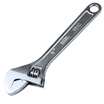 Paola adjustable wrench 8 inch American adjustable wrench multi-function open end wrench tool 6512
