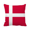 Denmark National Flag Europe Country Square Throw Pillow Insert Cushion Cover Home Sofa Decor Gift
