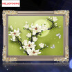 DIY 5D Diamond Painting Cross Stitch Moonlight Magnolia Diamonds Embroidery Living room Diamond Mosaic Home Decoration