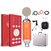 Package EditionTTFAMILY TT-K5-4 mobile phone sound card microphone suit shouting Mai Kung-Mai quick hand pepper speaker sound card Andrews Apple titanium silver gray black