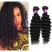 Brazilian deep wave no dry end Human hair extensions factory price 4pcslot100 virgin Brazilian hair Deep Curly Virgin Hair