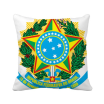 Brisil National Emblem Country Square Throw Pillow Insert Cushion Cover Home Sofa Decor Gift