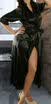 New Sexy Long SILK Kimono Dressing Gown Bath Robe Babydoll Lingerie Nightdress