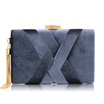 Milisente 2018 New Arrival Women Clutch Bag TOP Quality Suede Clutches Purses Ladies Fashion Tassel Evening Bags