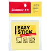 Coxy Comix 80 sheets of plastic sticky notes notes paper notes easy to post Pepsi stickers 76x76mm D6029 yellow