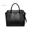 BAFELLI women handbag split leather Lizard pattern trapeze shoulder bag women famous brands luxury bolsos mujer womens bags