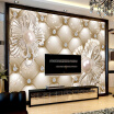 Custom Mural Wallpaper 3D Soft Pack Diamond Jewelry Flower Luxury Wall Paper Hotel Living Room TV Backdrop Murales De Pared 3D