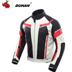 DUHAN Motorcycle Jacket Summer Mesh Moto Racing Jacket Motorcycle Protective Clothing Blouson Moto Black And Gray DUHAN Motorcycle Jacket Summer Mesh Moto Racing Jacket Motorcycle Protective Clothing Blouson Moto Black And Gray
