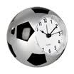 Han Shi Hense creative childrens alarm clock student mute bedside clock fashion personality alarm table cartoon music clock football shape small table clock HA09 silver