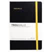 Guangbo GuangBo strap business notebook portable notebook hard surface this encounter point grid black GBP25752