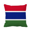 The Gambia National Flag Africa Country Square Throw Pillow Insert Cushion Cover Home Sofa Decor Gift
