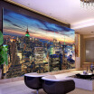 Custom Mural Wallpaper European Style 3D Stereoscopic New York City Bedroom Living Room TV Backdrop Photo Wallpaper Home Decor