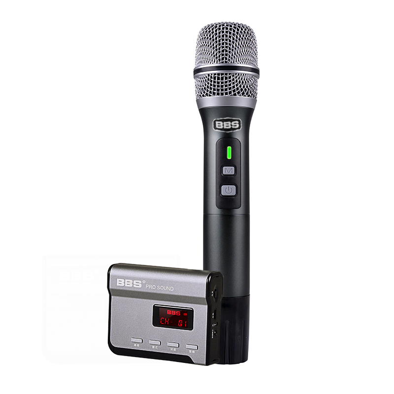 BBS M1 handheld wireless microphone home TV ktv sing it all K songs karaoke OK stage microphone