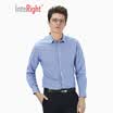 INTERIGHT Fruit Color Business Casual Plaid Shirt Men&39s Long Sleeves Orange Plaid 40 Yards