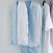 Gan Yue qianyue clothing suit dust cover thick Oxford cloth transparent visible washable storage bag 2 large 3 light lilac
