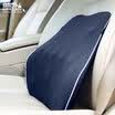 Iron arm Astro Boy car lumbar support backrest memory cotton massage lumbar car office cushion lumbar pillow pillow four seasons universal car waist pad AMYK-01 navy