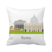 Italy Rome Landscape National Landmark Square Throw Pillow Insert Cushion Cover Home Sofa Decor Gift