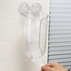 Jiayi kitchen garbage bag storage box wall-mounted household multi-function rack plastic bag recycling rack creative free punching suction cup hanger seamless kitchen storage rack