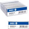Excellent UHOO 6693 pin badge white bottom cover 12 box high permeability waterproof core can be replaced work card staff card number brand name brand