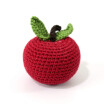 UNPET Handmade Cotton Chew Toy Red Apple