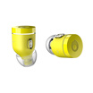 Air by crazybaby NANO Wireless Bluetooth In-Ear Earbuds Yellow