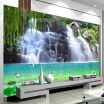 Custom 3D Photo Wallpaper Waterfall Landscape Wall Painting Bedroom Living Room Sofa TV Backdrop Non-woven Wall Murals Wallpaper