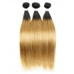 kiss hair 3pcslot silky&soft straight ombre hair 1B27 hair bundle remy Indian virgin human hair