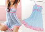 Women Nice Lace sexy lingerie Sleepwear Robes Nightwear Nightdress G-String
