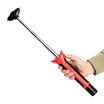Cool Lapp KULAIPU life-saving hammer multi-function retractable safety hammer car escape fire life-saving hammer flashlight car window breaker KLP-109 red black