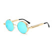 Round Metal Steampunk Sunglasses Men Women Fashion Glasses Brand Designer Unisex Retro Vintage Round Sunglasses UV400