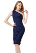Womens One-Shoulder Cocktail Dress